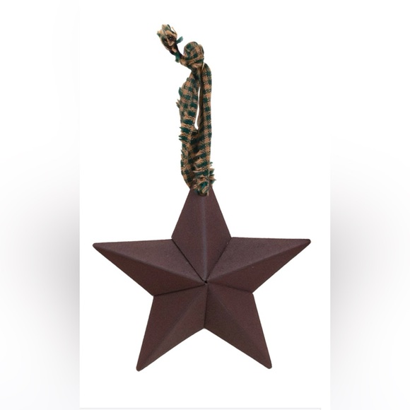 *Hanging Accessory Metal Star Ornaments Set of 3, 3.75” - Picture 16 of 16